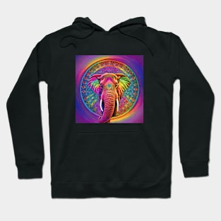 Elephant Mandala Hoodie